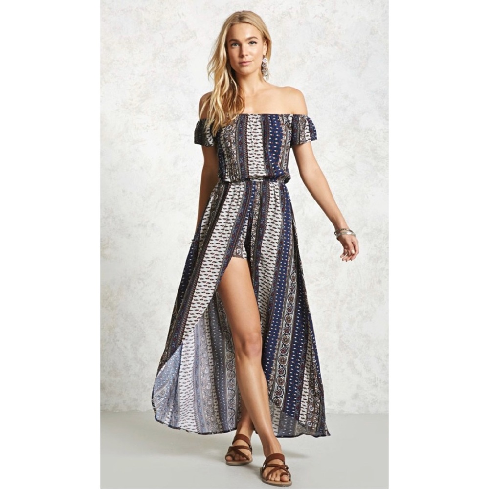 Forever 21 Aztec Romper